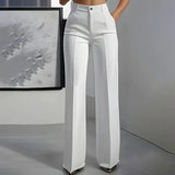 Harriet | Chique broek met hoge taille en rechte pijpen