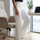 Harriet | Chique broek met hoge taille en rechte pijpen