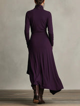 Luna | Zachte silhouet maxi-jurk