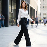 Harriet | Chique broek met hoge taille en rechte pijpen