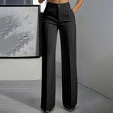 Harriet | Chique broek met hoge taille en rechte pijpen