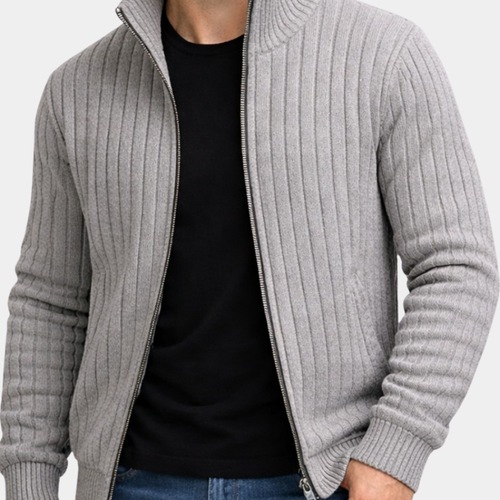 Charles | Heritage vest met ritssluiting