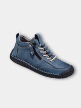 Chris | Schoenen met rits van nubuck voor dagelijks gebruik