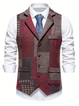 Mark | Klassiek patchwork gilet