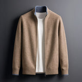 Jack | Minimalistisch gebreid jack met rits