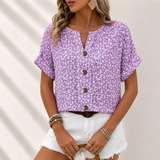 Lyon | Elegante Bloemen Blouse