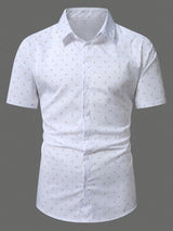 Brad | Netjes casual overhemd met print