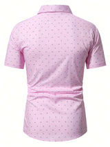 Brad | Netjes casual overhemd met print