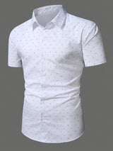 Brad | Netjes casual overhemd met print
