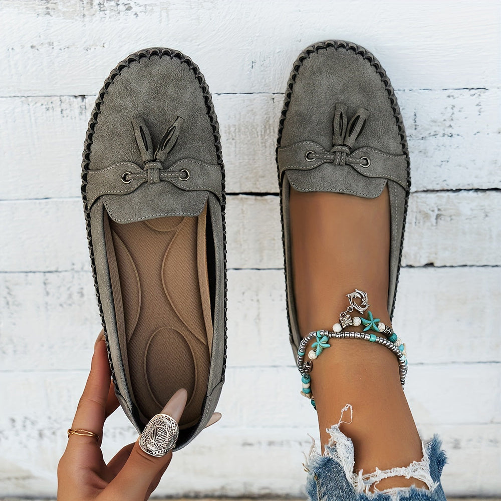 Victoria | Klassieke loafers met kwastjes