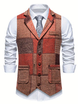 Mark | Klassiek patchwork gilet
