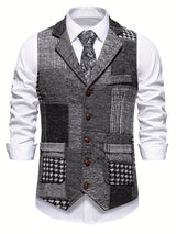 Mark | Klassiek patchwork gilet