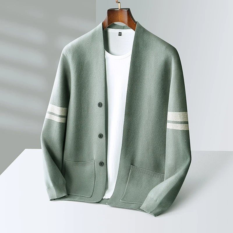 Noah | Modern gebreid herenvest