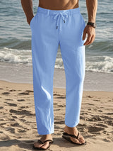 Floris | Klassieke Linnen Herenpantalon