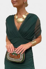 Sophie | Maxi-jurk met V-hals en bloemen