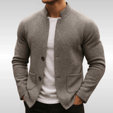 Jason | Getextureerd gebreid gilet voor heren