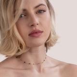 Collier Minimaliste met Steen