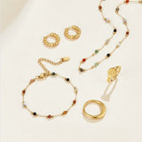 Collier Minimaliste met Steen