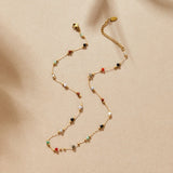 Collier Minimaliste met Steen