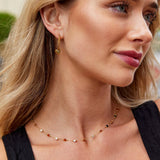 Collier Minimaliste met Steen